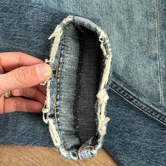 AGOLDE Riley Button Fly - Size 25 - Picture 5 of 7